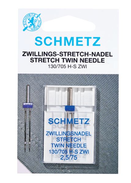 Aguja doble Stretch SCHMETZ - Asun Dominguez Academia de Moda