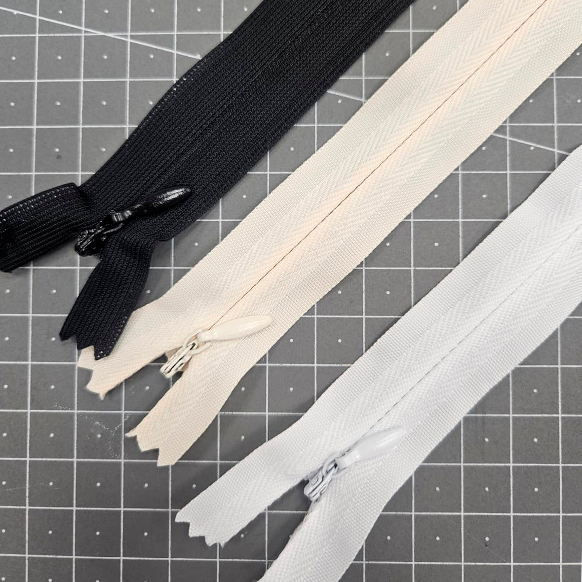 Cremallera invisible de 22 cm (Pack 5)