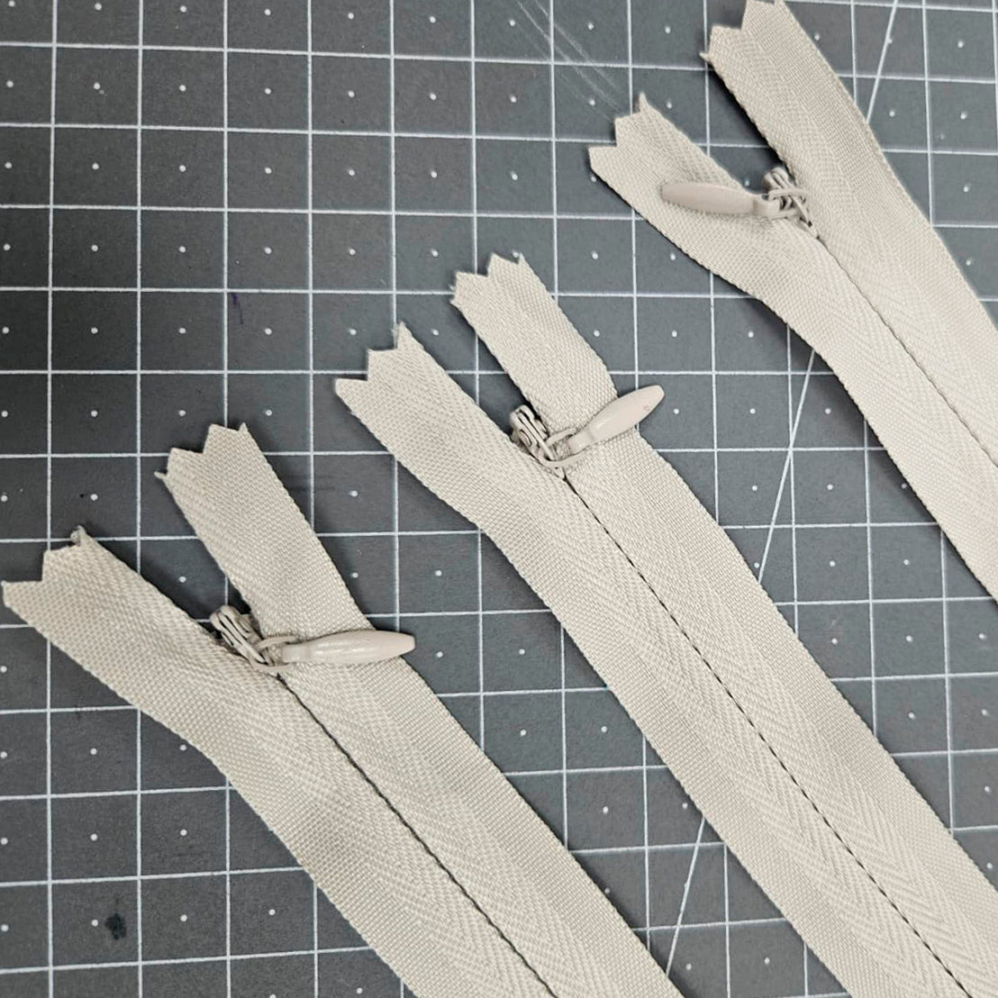 Cremallera invisible de 50 cm (Pack 3)