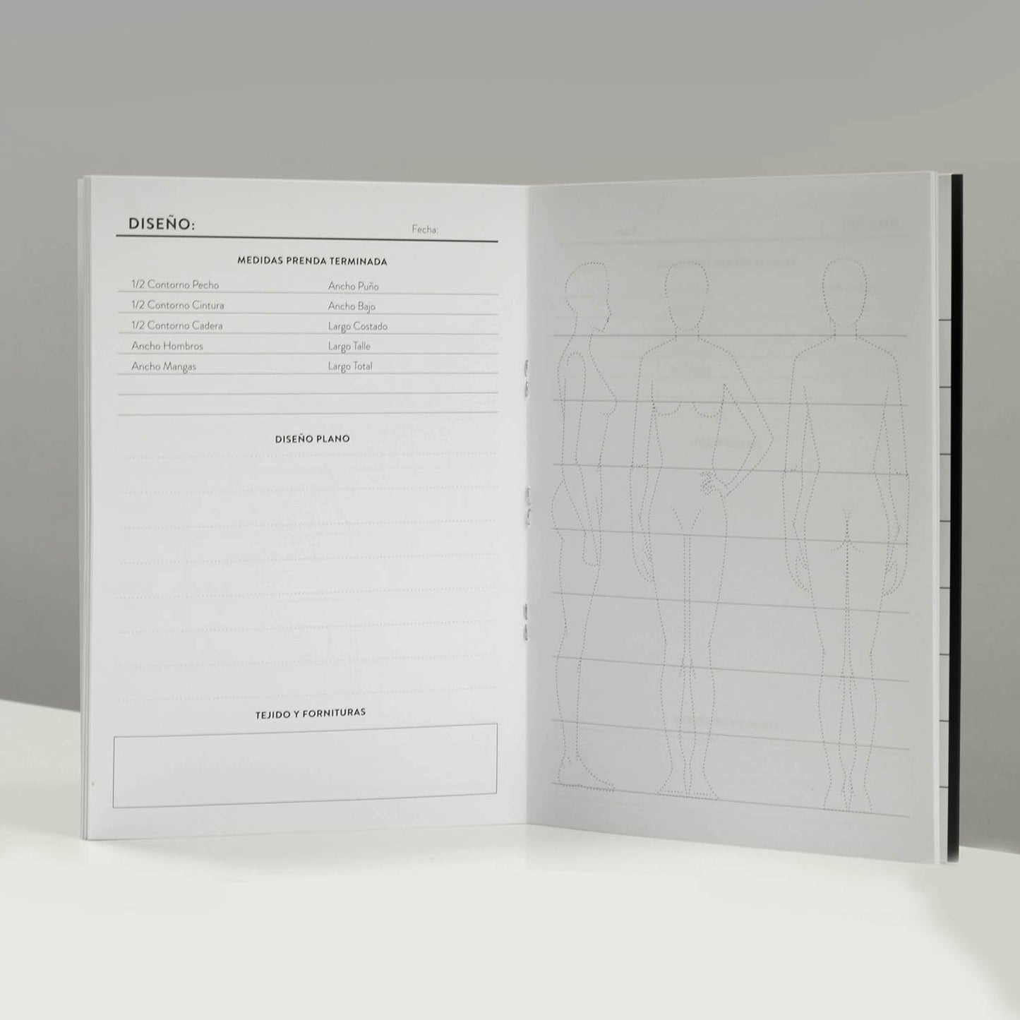 Libreta de diseño - Asun Dominguez Academia de Moda