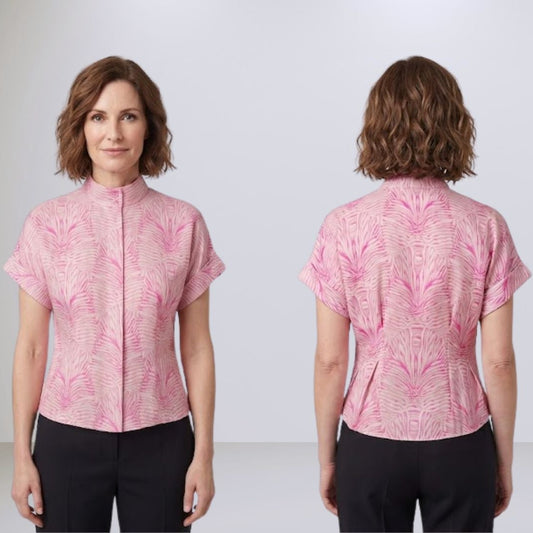 Patrón Blusa cuello Cisne