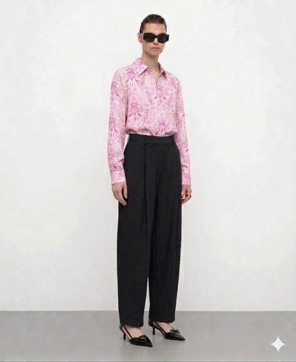 Patrón Blusa drapeada con Lazada en pdf