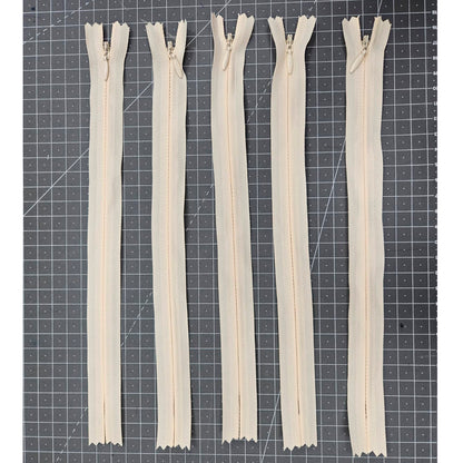 Cremallera invisible de 22 cm (Pack 5)